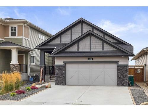 2132 Ravensdun Crescent Se, Airdrie, AB - Outdoor With Facade