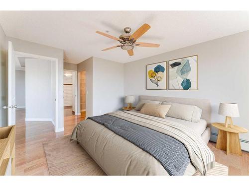 306-345 Rocky Vista Park Nw, Calgary, AB - Indoor Photo Showing Bedroom