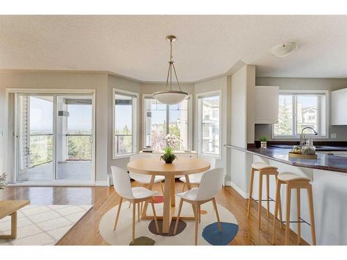 306-345 Rocky Vista Park Nw, Calgary, AB - Indoor Photo Showing Dining Room