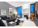 2036 31 Avenue Sw, Calgary, AB  - Indoor Photo Showing Living Room With Fireplace 