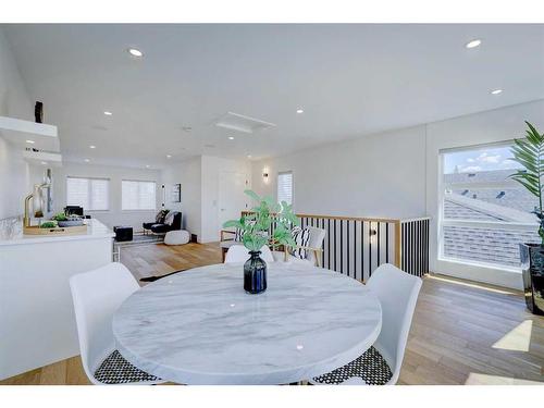 1907 Broadview Road Nw, Calgary, AB - Indoor Photo Showing Dining Room