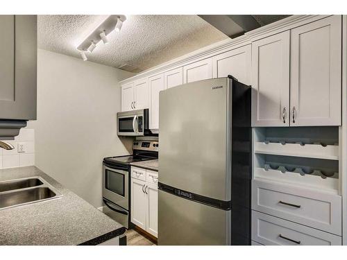 47-219 90 Avenue Se, Calgary, AB - Indoor Photo Showing Kitchen With Stainless Steel Kitchen With Double Sink