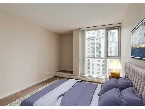 1506-1108 6 Avenue Sw, Calgary, AB - Indoor Photo Showing Bedroom