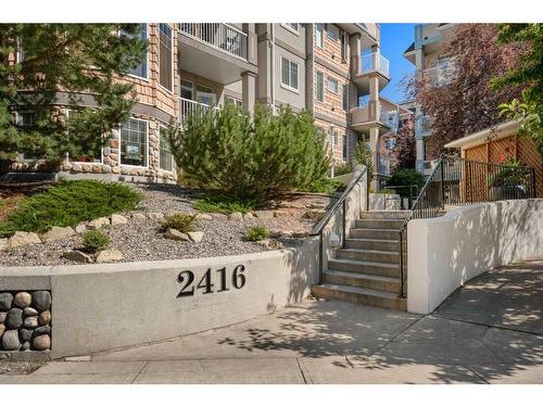 206-2416 Erlton Street Sw, Calgary, AB - Outdoor With Balcony