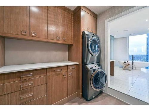 2102-683 10 Street Sw, Calgary, AB - Indoor Photo Showing Laundry Room