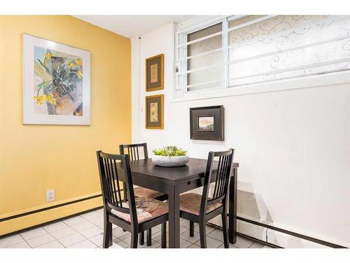 101-836 4 Avenue Nw, Calgary, AB - Indoor Photo Showing Dining Room