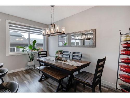 116 Livingston Parade Ne, Calgary, AB - Indoor Photo Showing Dining Room