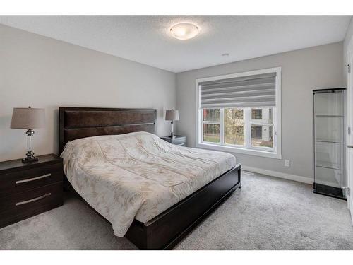 116 Livingston Parade Ne, Calgary, AB - Indoor Photo Showing Bedroom