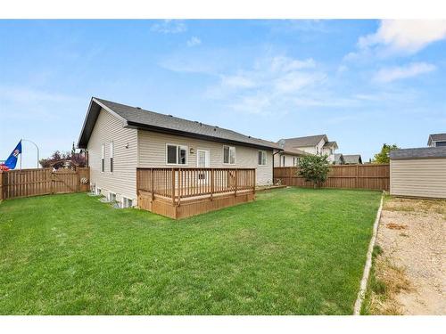 1 Havenfield Drive, Carstairs, AB - Outdoor With Deck Patio Veranda With Exterior