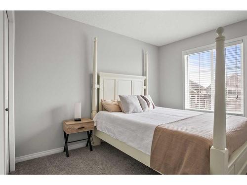 203 Bayview Circle Sw, Airdrie, AB - Indoor Photo Showing Bedroom