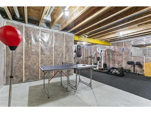 203 Bayview Circle Sw, Airdrie, AB - Indoor Photo Showing Basement