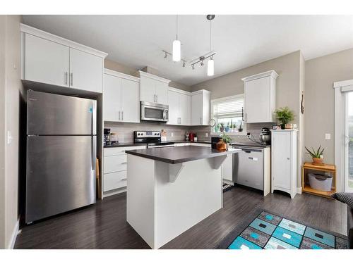 654 Skyview Ranch Grove Ne, Calgary, AB - Indoor Photo Showing Kitchen With Upgraded Kitchen