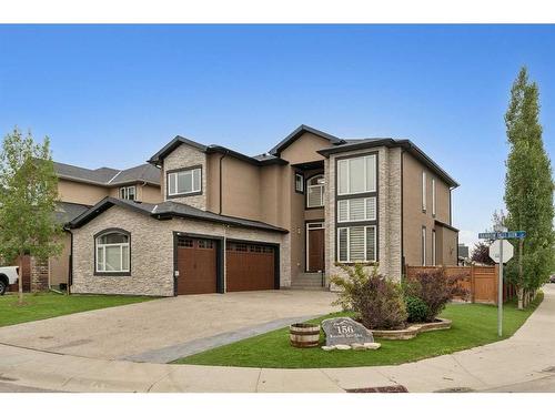 156 Rainbow Falls Glen, Chestermere, AB - Outdoor With Facade