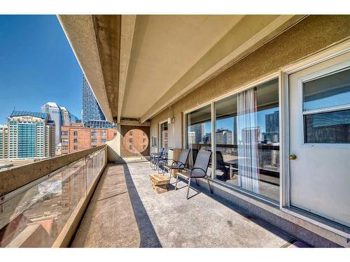 1811-221 6 Avenue Se, Calgary, AB - Outdoor With Deck Patio Veranda