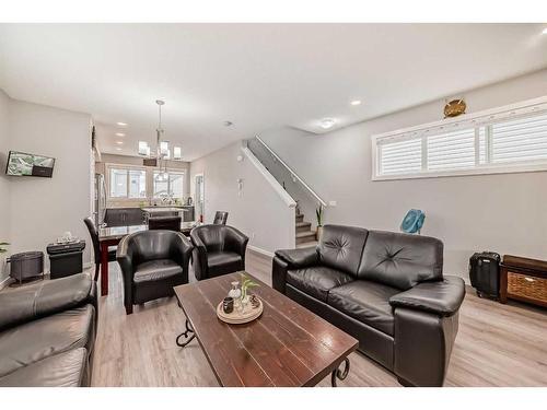 32 Cornerbrook Gate Ne, Calgary, AB - Indoor Photo Showing Living Room