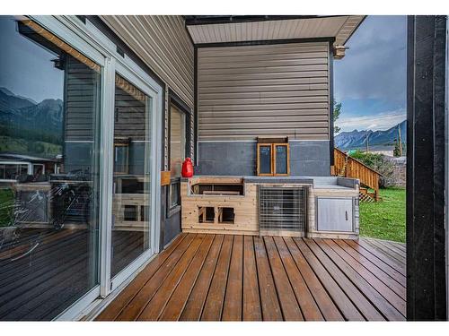 1306 1St Avenue, Canmore, AB - Outdoor With Deck Patio Veranda With Exterior