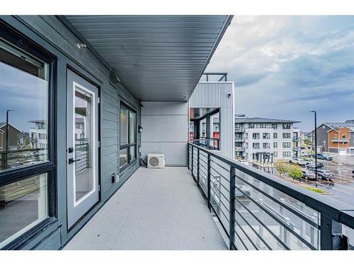 2305-350 Livingston Common Ne, Calgary, AB - Outdoor With Balcony With Exterior