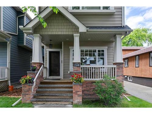 710 23 Avenue Nw, Calgary, AB - Outdoor With Deck Patio Veranda