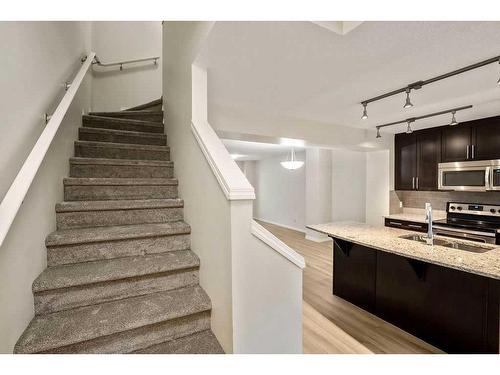 707 Auburn Bay Square Se, Calgary, AB - Indoor Photo Showing Kitchen