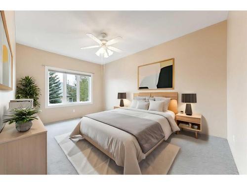 95-72 Millside Drive Sw, Calgary, AB - Indoor Photo Showing Bedroom