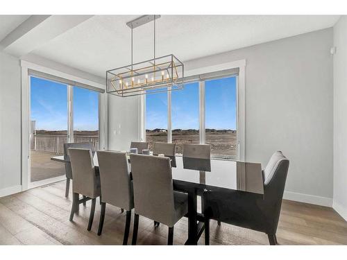 26 Chelsea Bay, Chestermere, AB - Indoor Photo Showing Dining Room