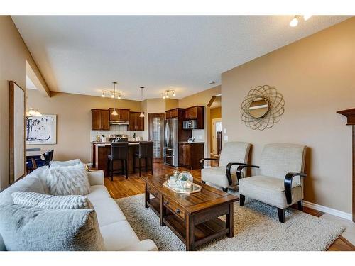 73 Cranwell Green Se, Calgary, AB - Indoor Photo Showing Living Room