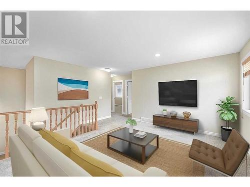 133 Saddleland Close Ne, Calgary, AB - Indoor Photo Showing Living Room