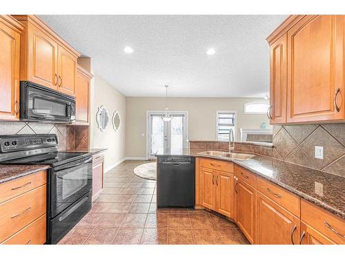 133 Saddleland Close Ne, Calgary, AB - Indoor Photo Showing Kitchen With Double Sink