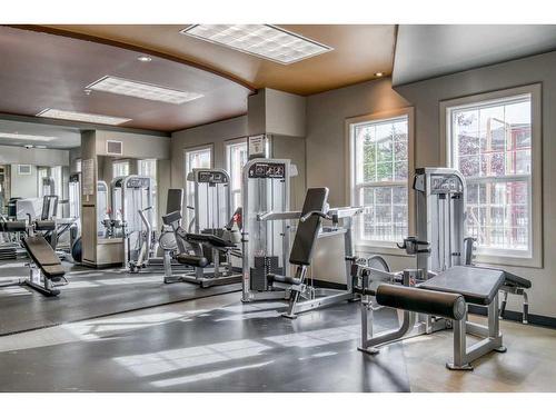 1308-11811 Lake Fraser Drive Se, Calgary, AB - Indoor Photo Showing Gym Room