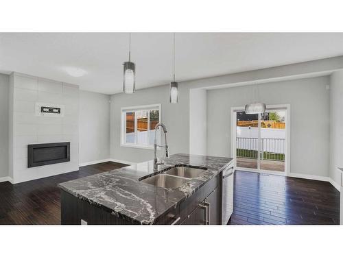 81 Nolanhurst Crescent Nw, Calgary, AB - Indoor Photo Showing Kitchen With Double Sink