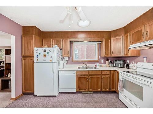 4604 29 Avenue Nw, Calgary, AB - Indoor Photo Showing Kitchen With Double Sink