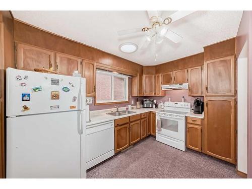 4604 29 Avenue Nw, Calgary, AB - Indoor Photo Showing Kitchen With Double Sink