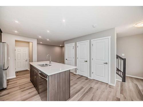 8867 Cityscape Drive Ne, Calgary, AB - Indoor Photo Showing Kitchen With Double Sink