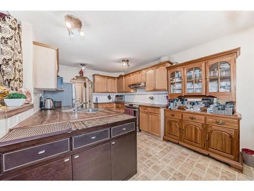 241 Covewood Circle Ne, Calgary, AB - Indoor Photo Showing Kitchen With Double Sink