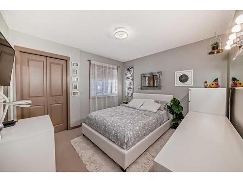 192 Brightondale Close Se, Calgary, AB - Indoor Photo Showing Bedroom