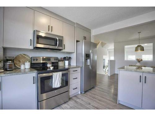 105 Auburn Bay Circle Se, Calgary, AB - Indoor Photo Showing Kitchen With Stainless Steel Kitchen