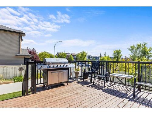 1218 Kingston Crescent Se, Airdrie, AB - Outdoor With Deck Patio Veranda With Exterior