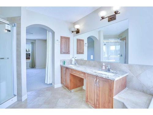 108 Rainbow Falls Grove, Chestermere, AB - Indoor Photo Showing Bathroom