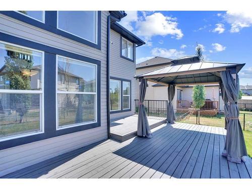 108 Rainbow Falls Grove, Chestermere, AB - Outdoor With Deck Patio Veranda With Exterior