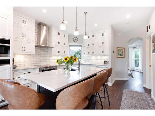 84 Hawkside Road Nw, Calgary, AB - Indoor Photo Showing Kitchen With Upgraded Kitchen