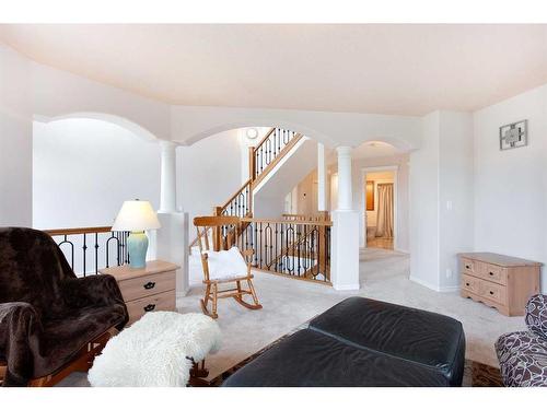 84 Hawkside Road Nw, Calgary, AB - Indoor Photo Showing Living Room