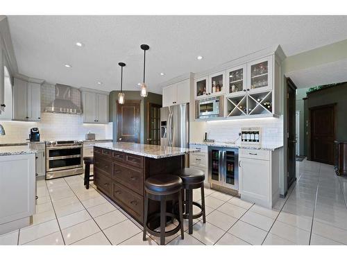 160 Douglas Woods Grove Se, Calgary, AB - Indoor Photo Showing Kitchen With Stainless Steel Kitchen With Upgraded Kitchen