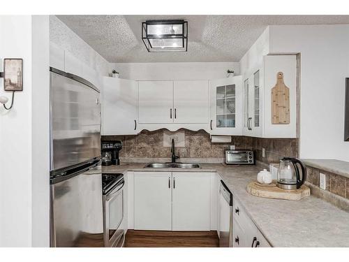 4407-1620 70 Street Se, Calgary, AB - Indoor Photo Showing Kitchen With Double Sink