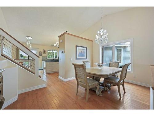 1711 Meadowlark Road Se, Airdrie, AB - Indoor Photo Showing Dining Room