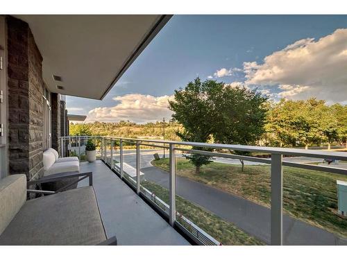 201-128 Waterfront Court Sw, Calgary, AB - Outdoor With View