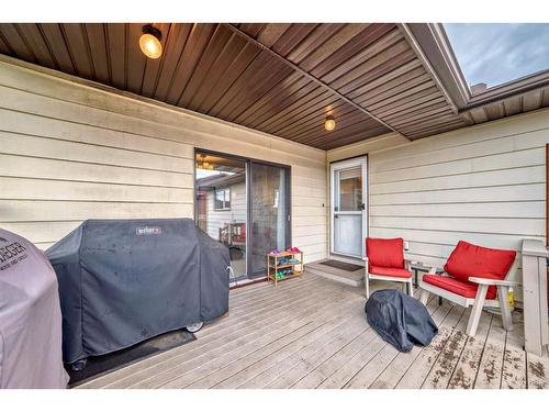 96 Glenhill Drive, Cochrane, AB - Outdoor With Deck Patio Veranda With Exterior