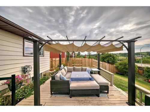 96 Glenhill Drive, Cochrane, AB - Outdoor With Deck Patio Veranda With Exterior