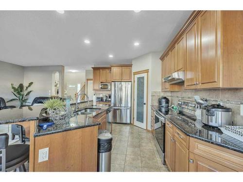 112 Skyview Shores Gardens Ne, Calgary, AB - Indoor Photo Showing Kitchen With Double Sink