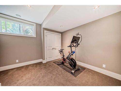 2229 30 Street Sw, Calgary, AB - Indoor Photo Showing Gym Room