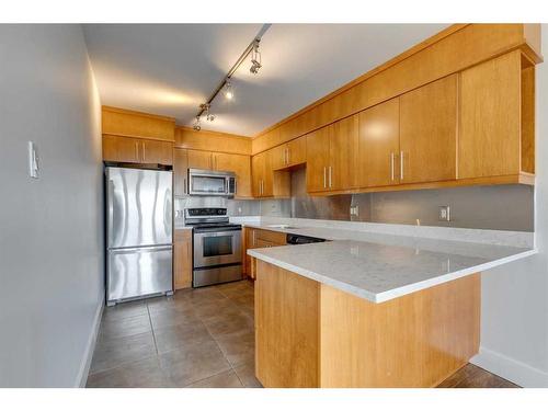 303-350 4 Avenue Ne, Calgary, AB - Indoor Photo Showing Kitchen